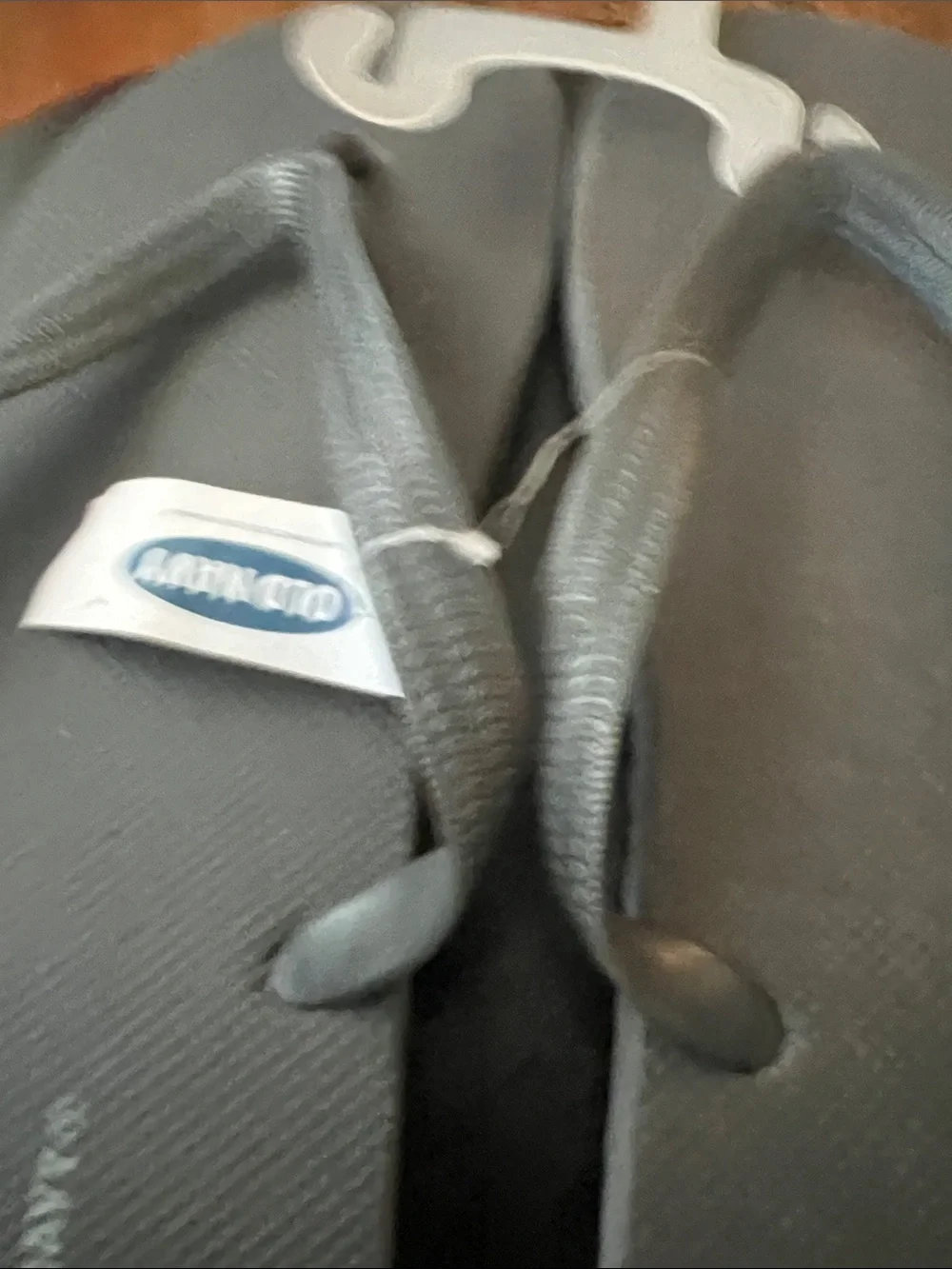 Old Navy Gray Flip-Flops